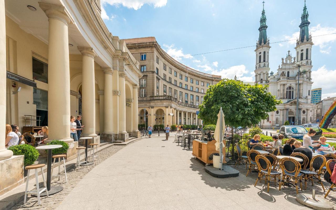 Zbawiciela Square P&O Serviced Apartments Varsavia Esterno foto